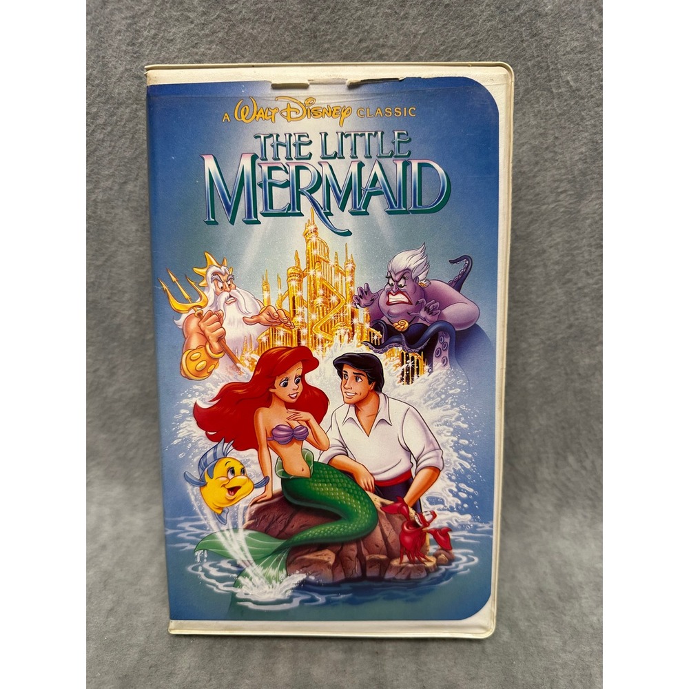 Walt Disney VHS The Little Mermaid Black Diamond Classic 913